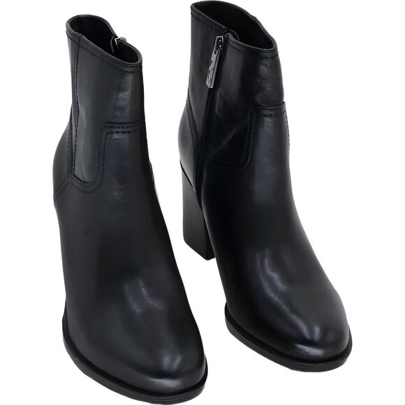 Naturalizer Shoes - Naturalizer Kalina Block Heel Bootie Black - Women's US 9M